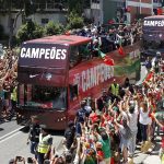 portugal team in lisbon – The heroes return