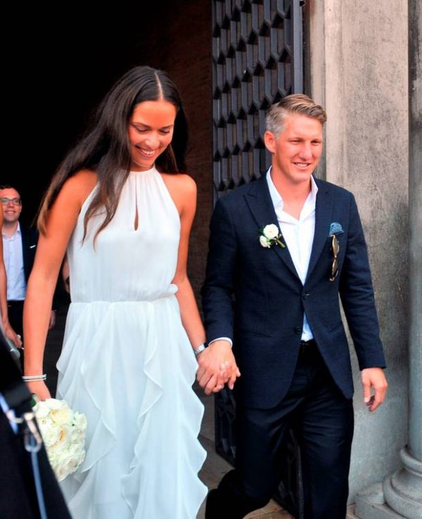 Bastian Schweinsteiger and ana ivanovic