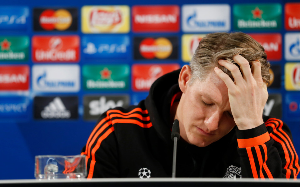 Bastian Schweinsteiger sad