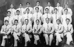Indian football team 1956