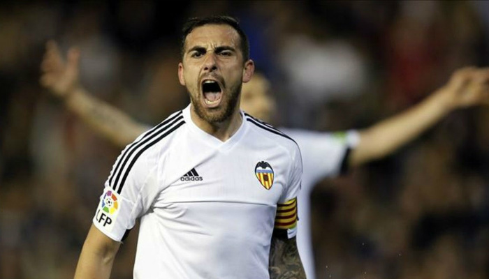 Valencia striker Paco Alcacer 