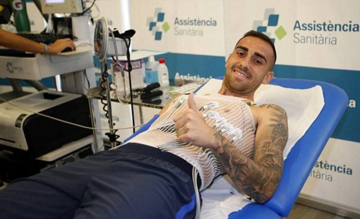 Paco Alcacer signs for barcelona
