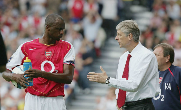 Patrick Vieira Arsene Wenger