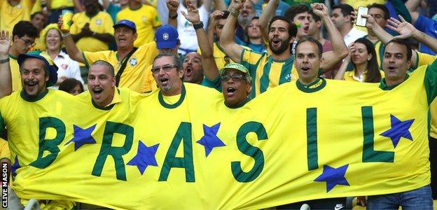 brazil fans