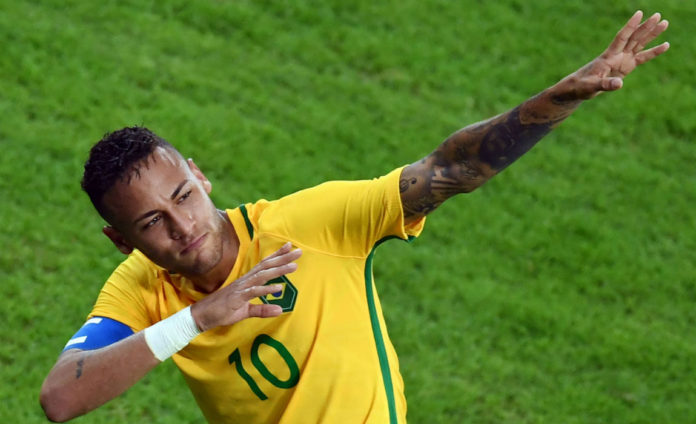 neymar brazil captain