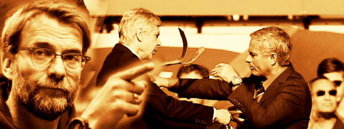 wenger mourinho fight