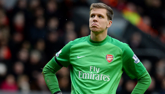 wojciech szczesny looking sad