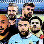 Bearded Football players