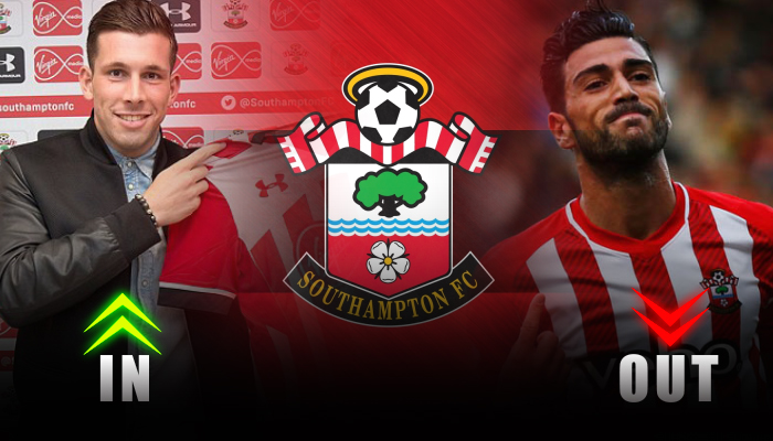 Southampton-Pierre-Emile Hojberg-Graziano Pelle