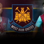 West Ham United-Andre Ayew- james Tomkins