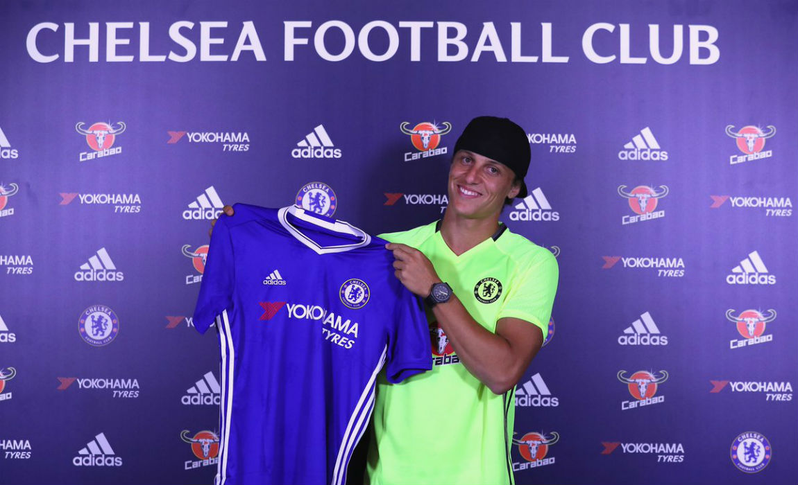 Image result for david luiz joins chelsea