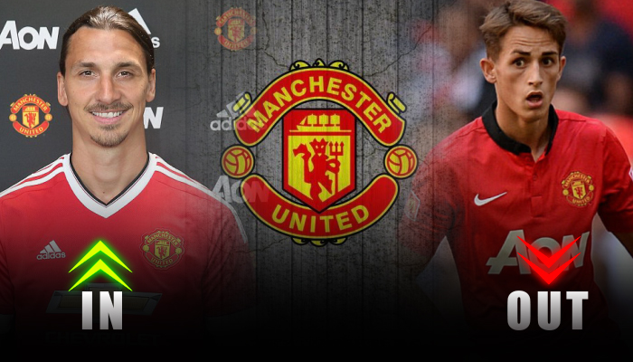 manchester united-Zlatan Ibrahimovic-Adnan janujaz