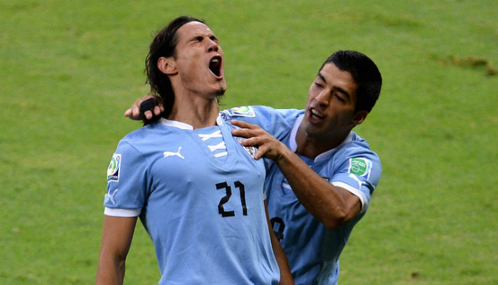 suarez and cavani