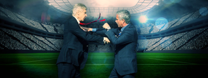 wenger and mourinho fight