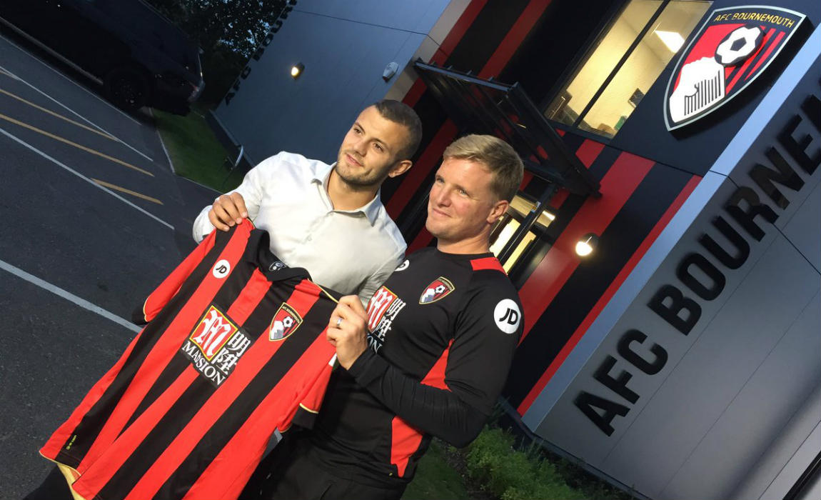 wilshere joins bournemouth
