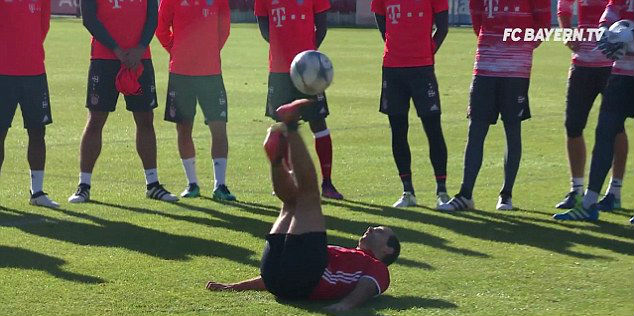 (Courtesy- FC Bayern Tv)