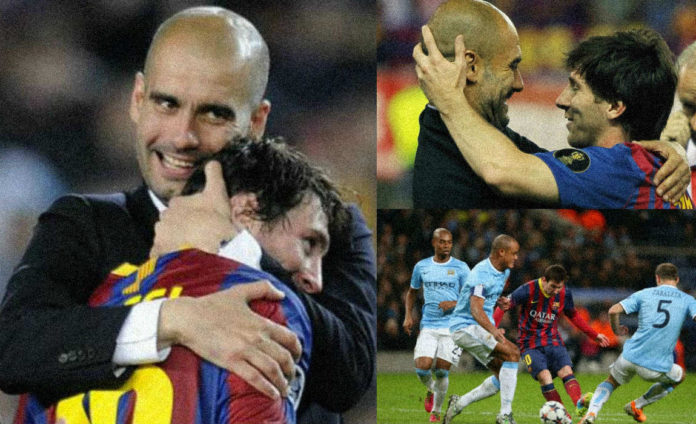 Pep Eyes Messi For Man City