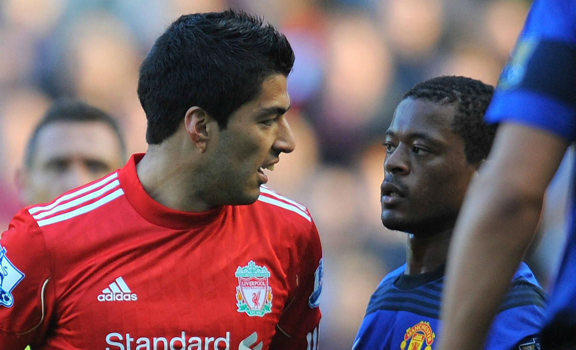 suarez- Patrice Evra