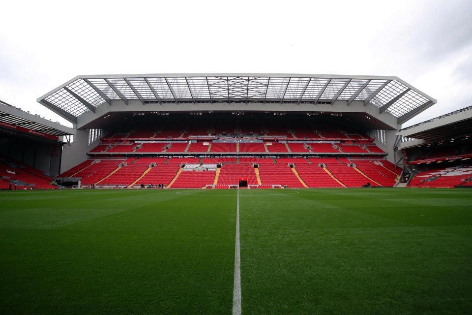 MAN UNITED FAN WHO WORKED ON NEW LIVERPOOL STAND GETS ONE OVER RIVALS WITH ANFIELD INVADERS PRANK