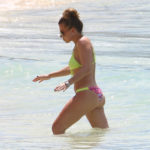 Alan Shearer relaxing on holiday in Barbados