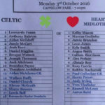 teamsheet