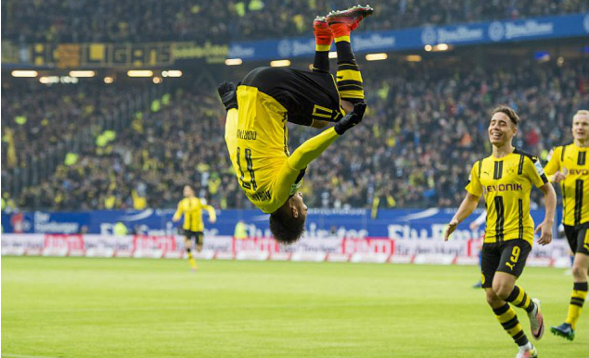 Auba reconhece possibilidade de deixar Dortmund, mas nunca para o Bayern