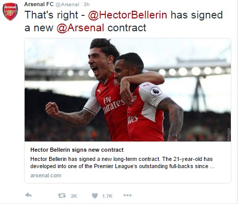 bellerin-contract