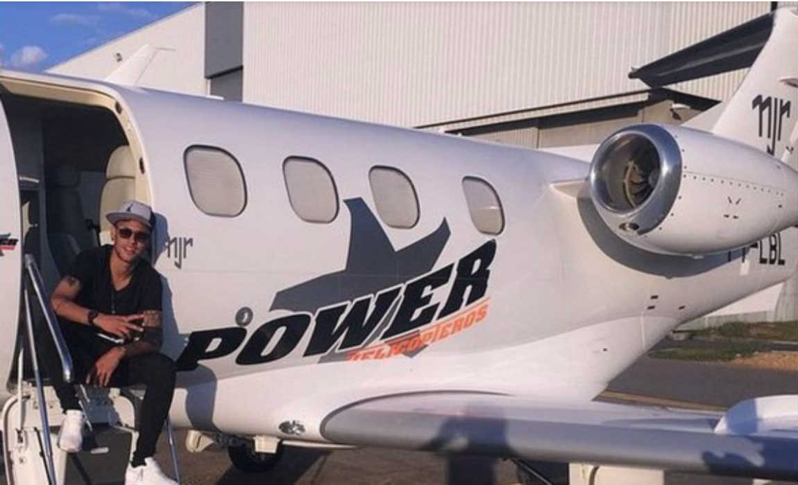 neymar-private-jet