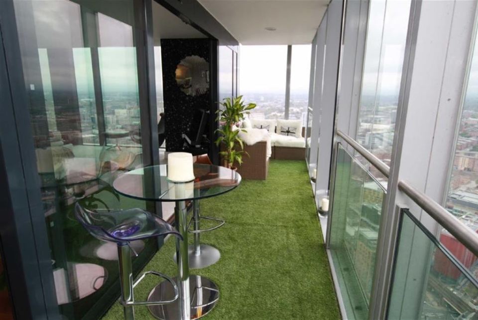 Penthouse Garden - Photo Courtesy: rightmove.co.uk