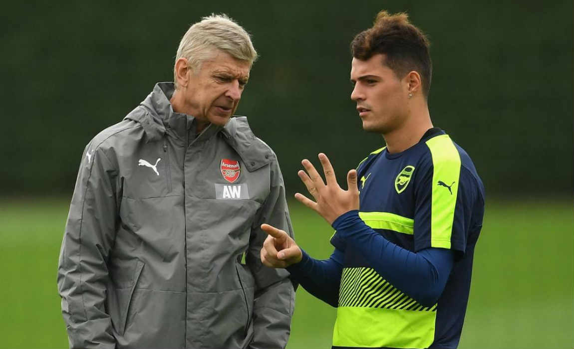 wenger-with-xhaka