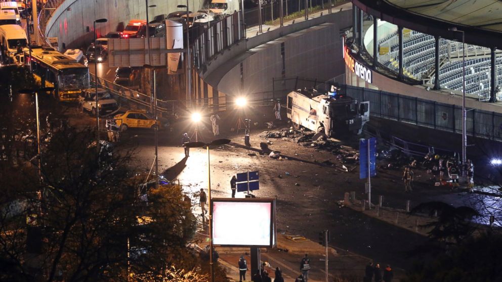 Istanbul Football Stadium Blast By Kurdistan Freedom Hawks (TAK)