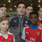 bellerin with fans