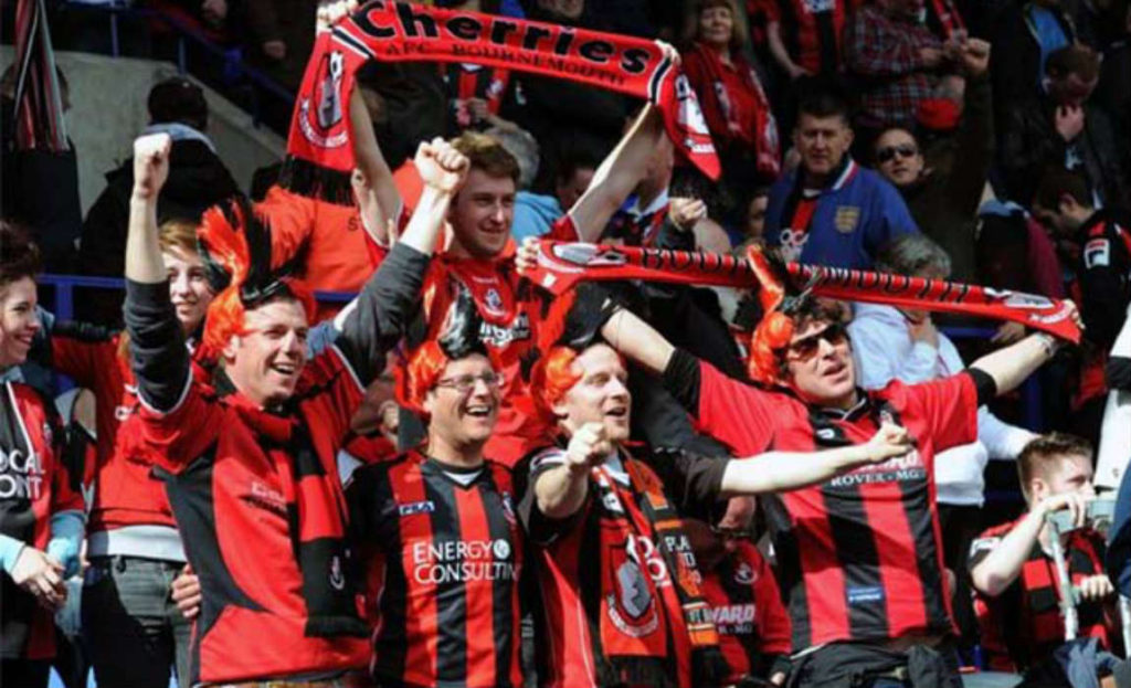 bournemouth fans FootTheBall