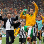 conte celebrates juventus triumph