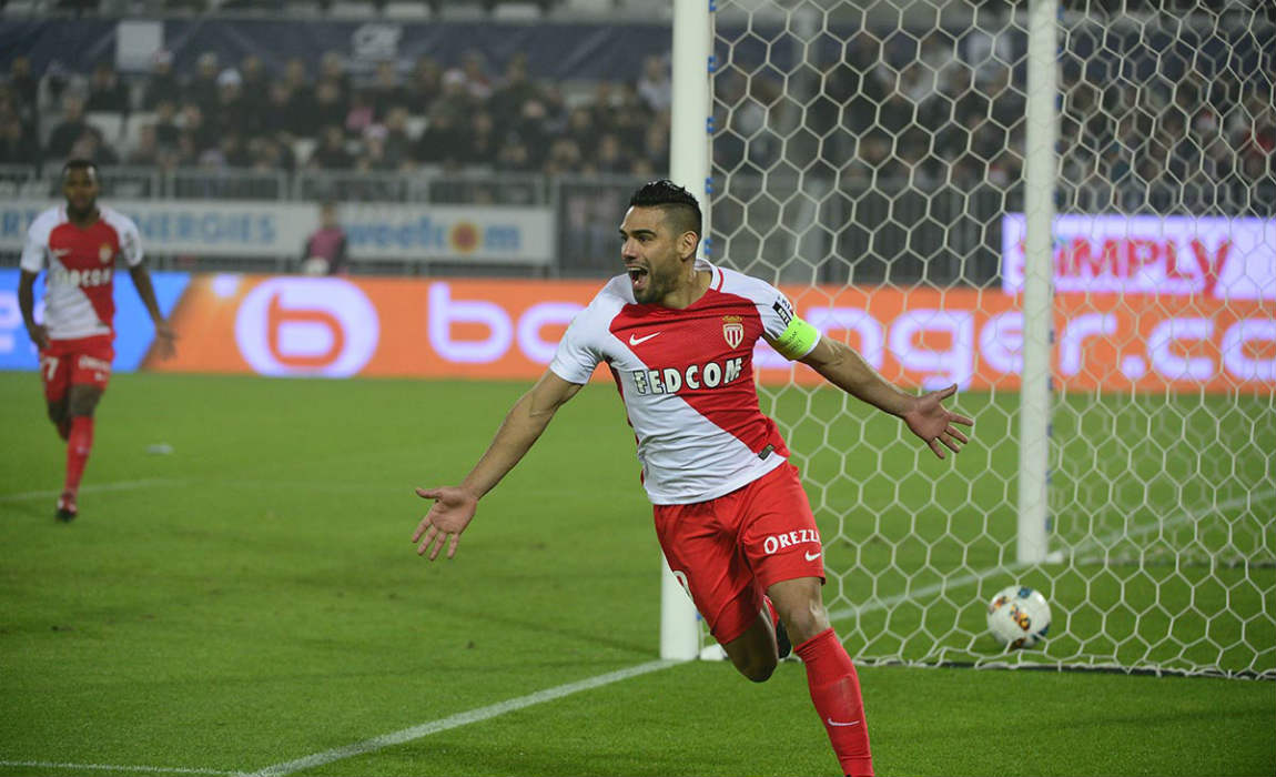 Falcao Hits Hat-Trick As Monaco Steam To Top Of Ligue 1