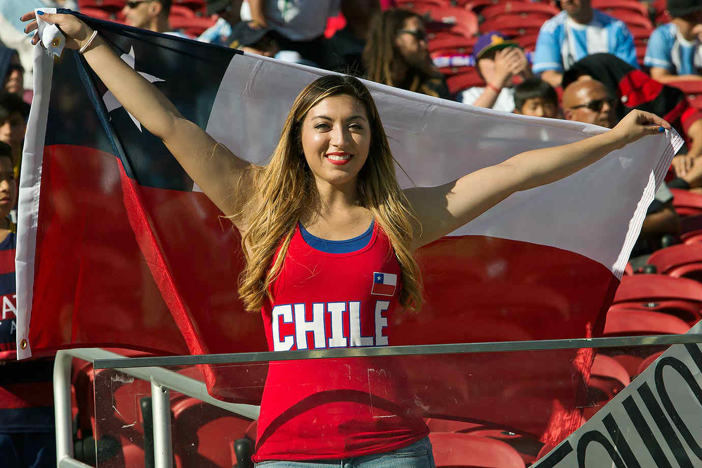 Chile is one of the World Cup Teams With The Sexiest Football Fans