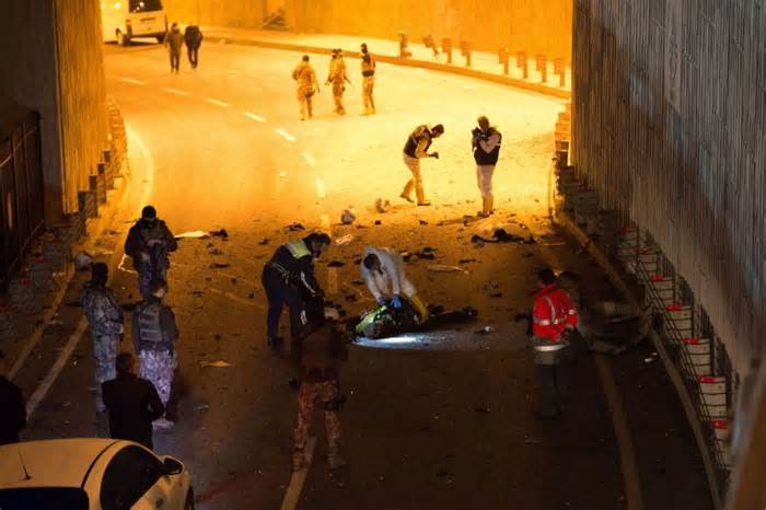 Of the 38 dead, 30 were police officers who had been near the site of the blast at the Besiktas Stadium