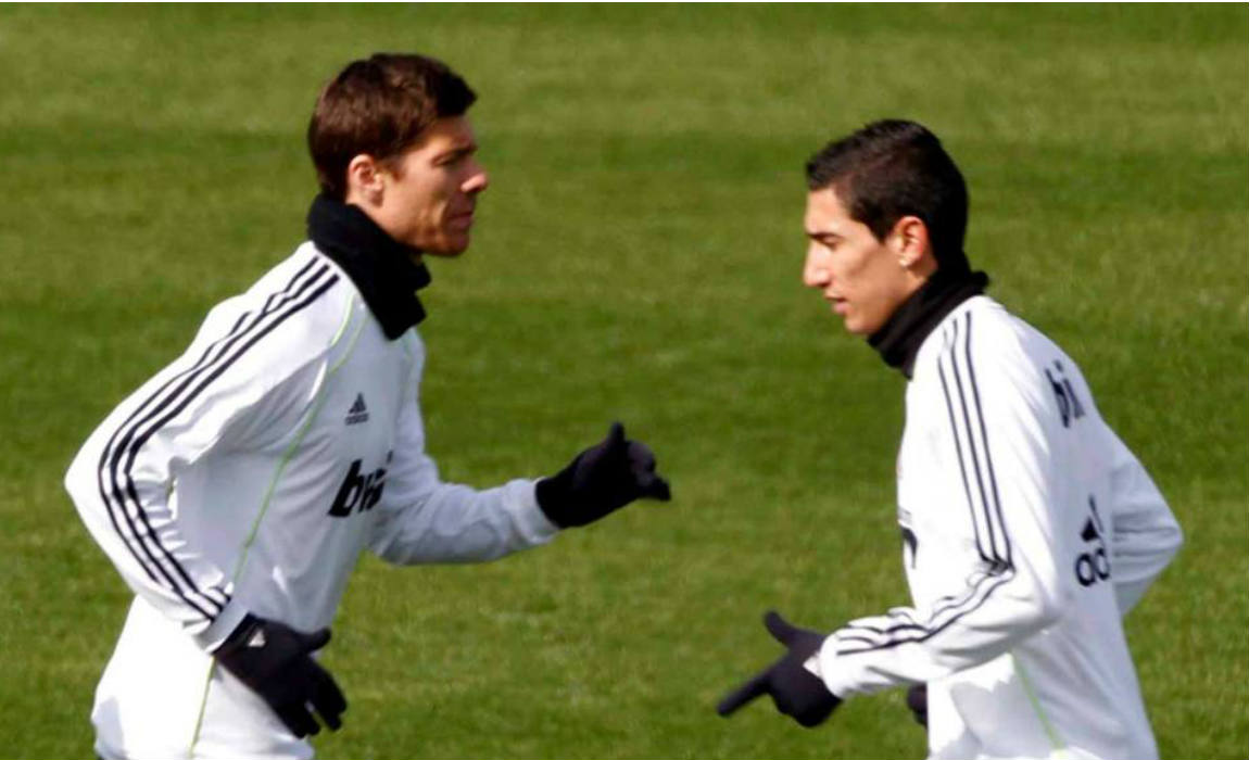 xabi-alonso-training-with-di-maria