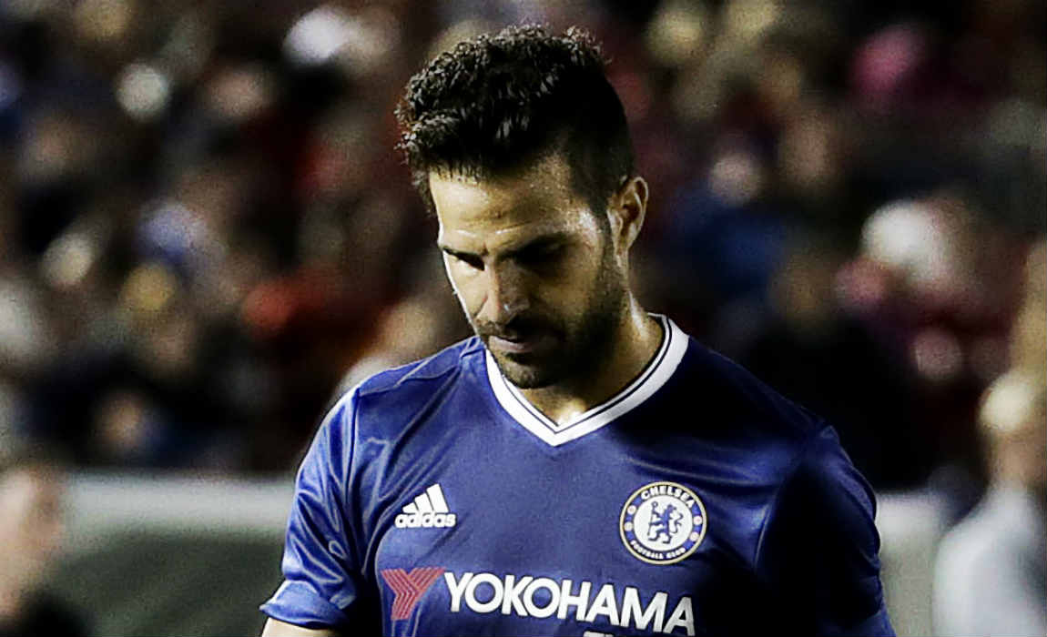 Image result for fabregas frustrated