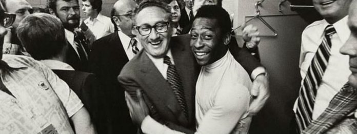 HENRY KISSINGER AND PELÉ-fi