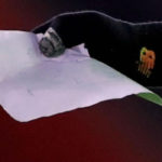 close look up of the note