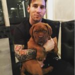 messi with dog