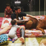 messi with mastiff