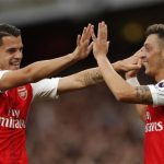 xhaka and ozil