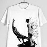 This is the shirt Jelena Karleusa would prefer to focus on