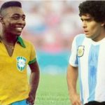 brazilian pele and argentine maradona
