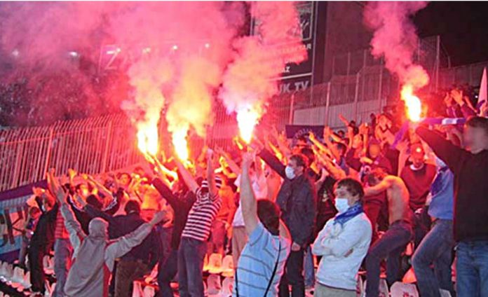 flamengo vs botafogo fans