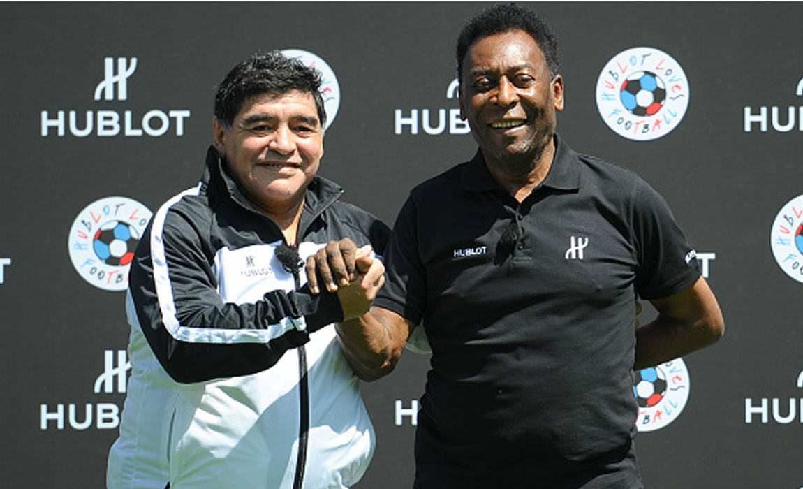 Maradona wishes Pele a speedy recovery - CGTN