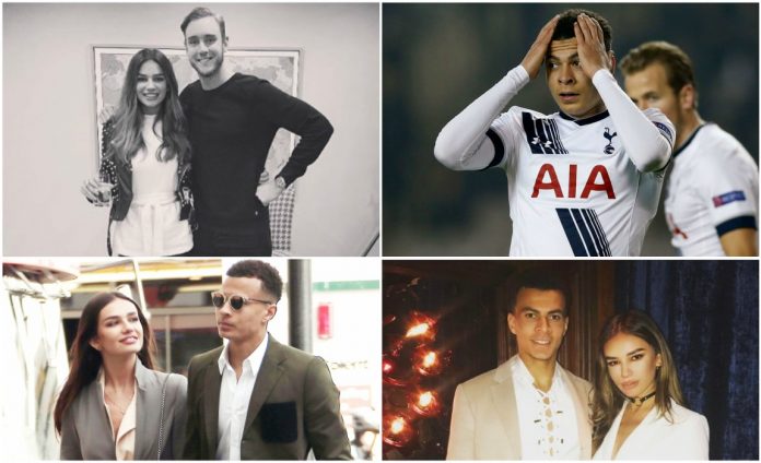 Staurt Broad With Dele Alli's girlfriend Ruby Mae