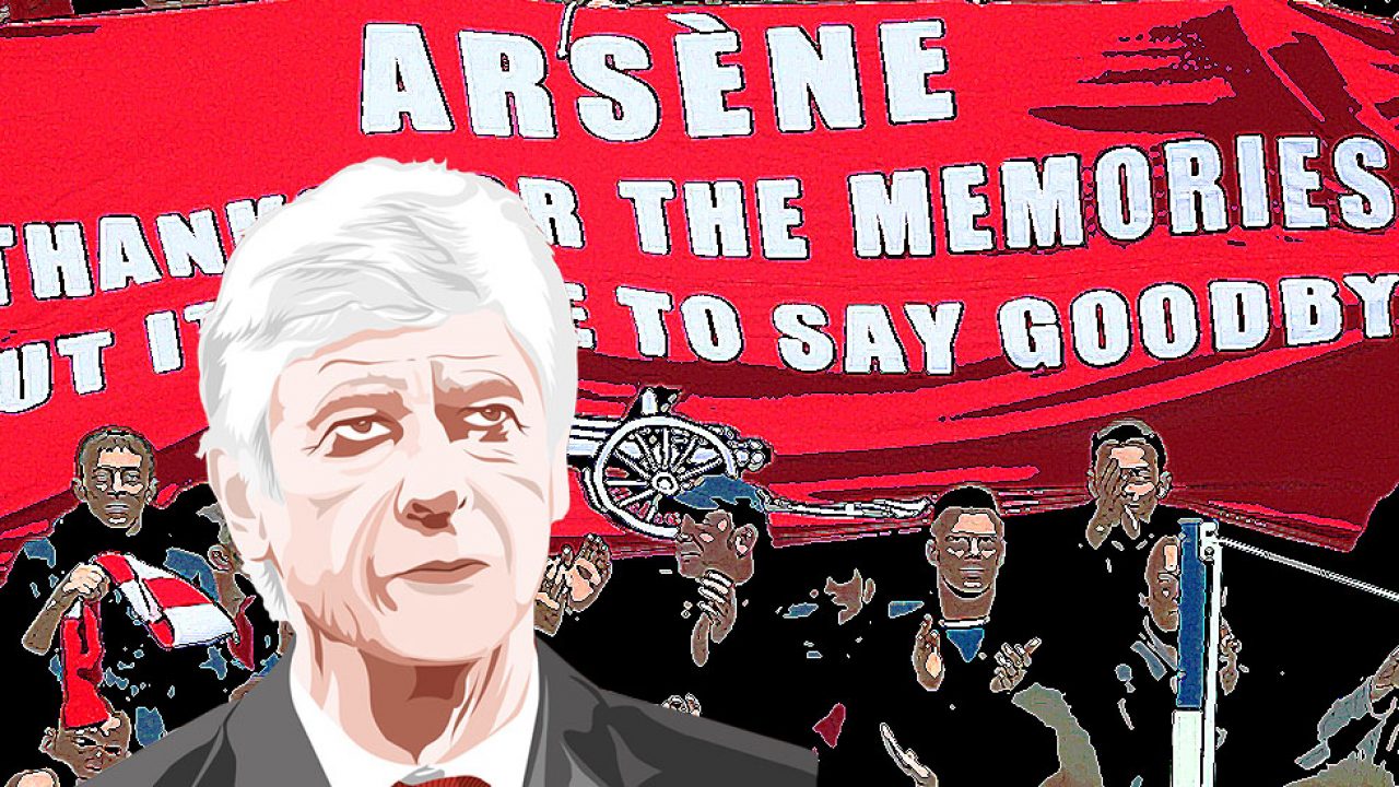Arsenal Fans Stage Anti Wenger Protest Ahead Of Bayern Munich Clash